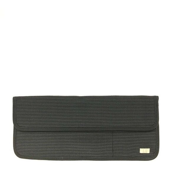 Dunhill Canvas Wallet Bifold Black Green